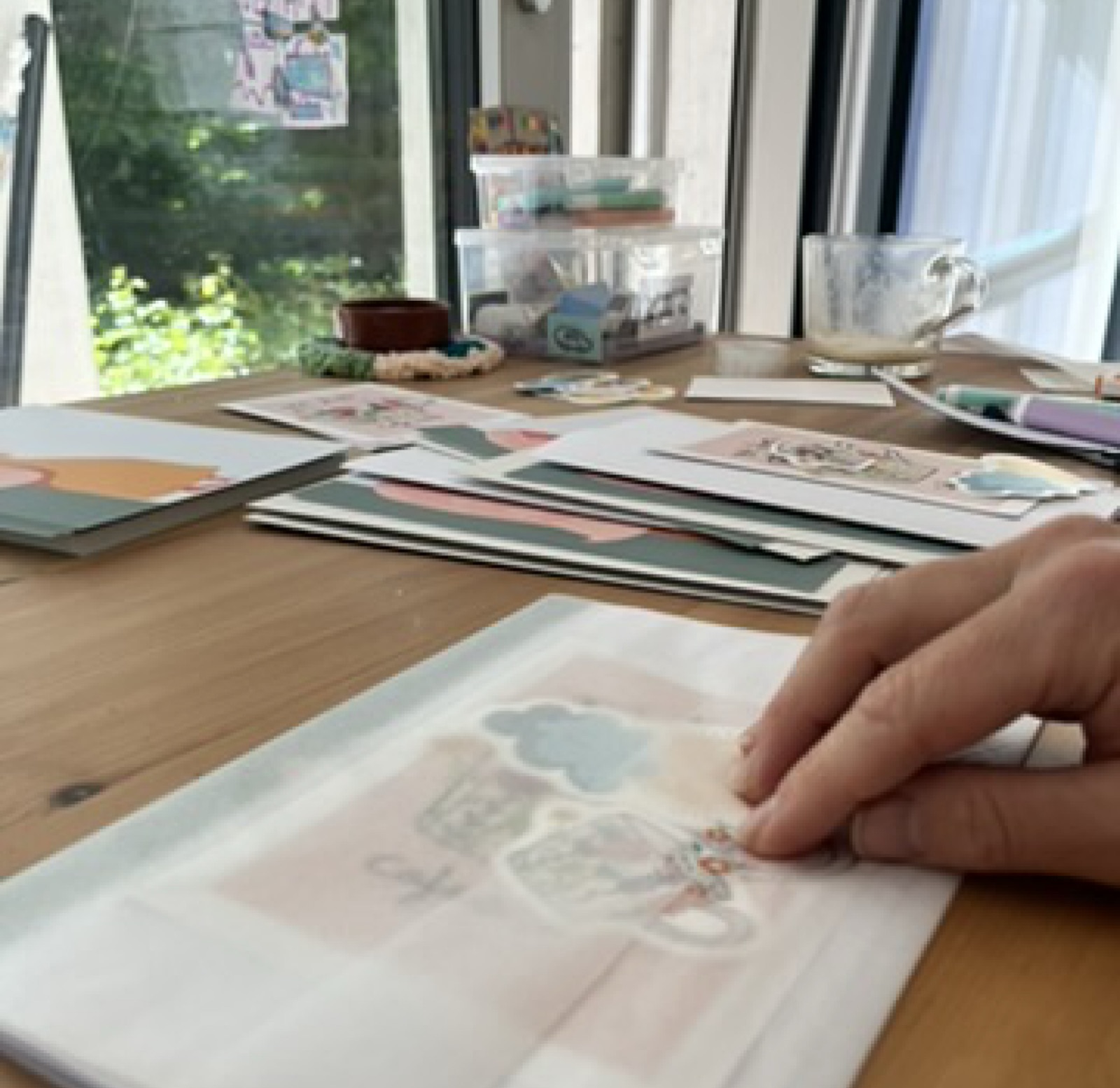 D'chlini Poscht — Brief vorbereiten am Arbeitsplatz